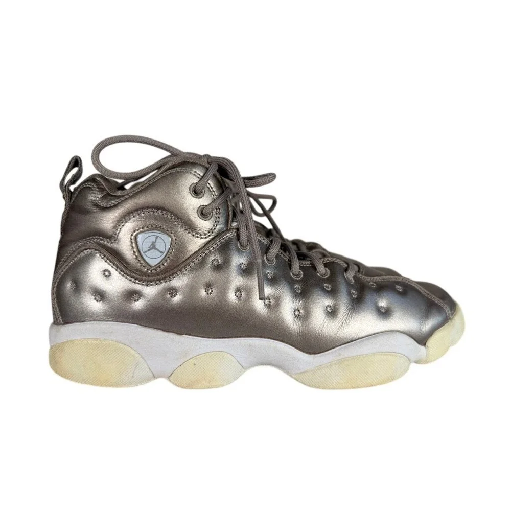 Air Jordan 13 Retro Youth Shoes Metallic Silver 8.5Y AV5178‎ 200